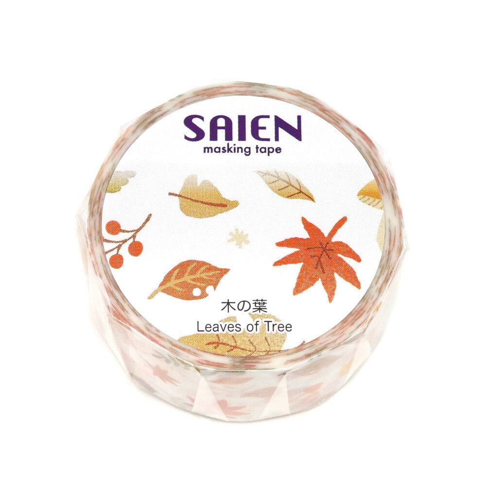 SAIEN - Washi Tape - Fall Leaves