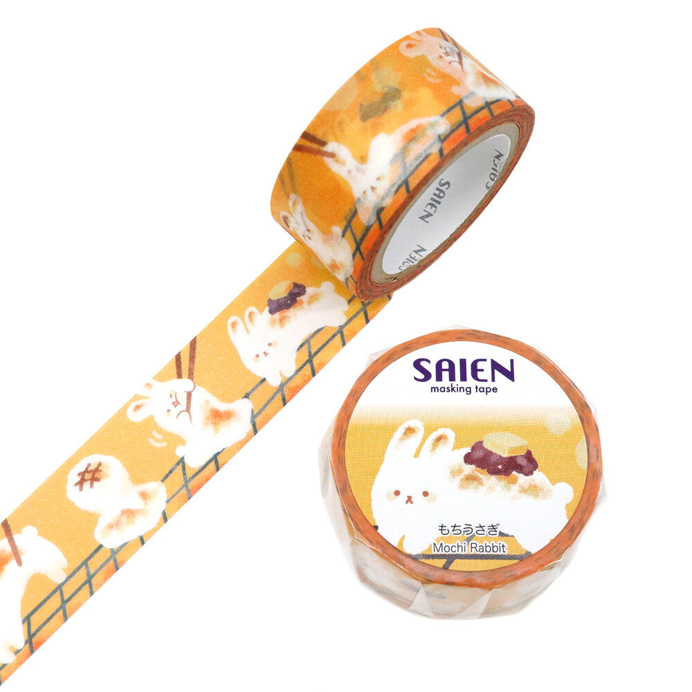 SAIEN - Washi Tape - Mochi Rabbit