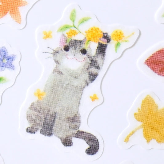 Autumn Limited Nekorobi Stickers - Dusty Autumn
