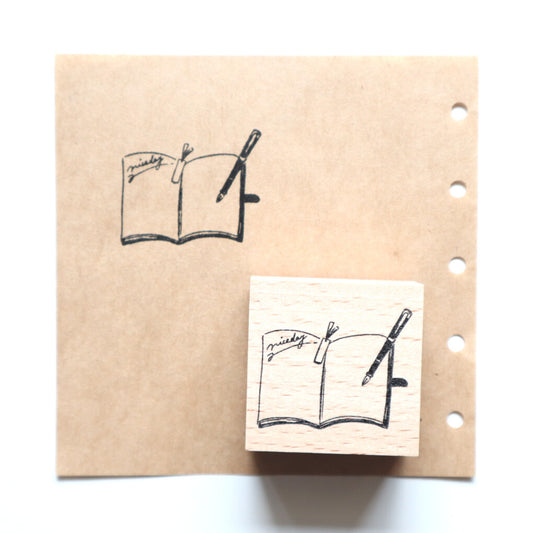 Forme - Rubber Stamp - Techo Journal and Pen