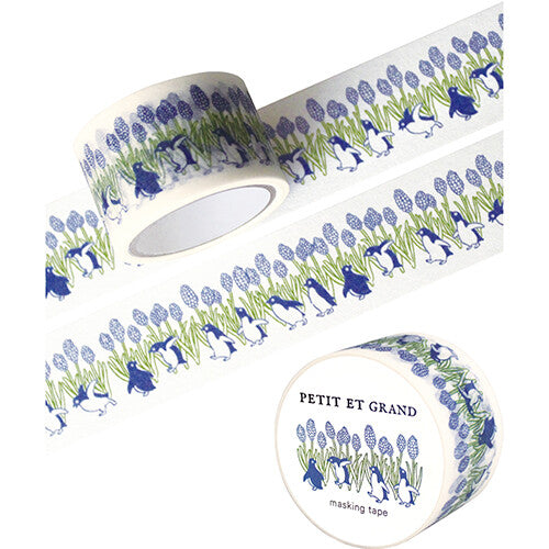 El Commun - Washi Tape - Petit et Grand - Penguins and Lavender