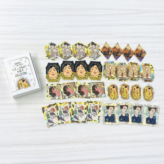 SEAL-DO Shinzi Katoh Flake Stickers - Classic Art Collection - Klimt