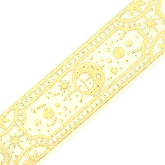 BGM Washi Tape - Stellar Grimoire / Star Spellbook - Light (White)