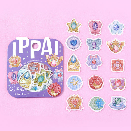 BGM Ippai Flake Stickers - Vol 4 - Full of Jewelry