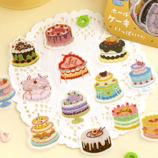 BGM Ippai Flake Stickers - Vol 4 - Whole Cakes Galore!