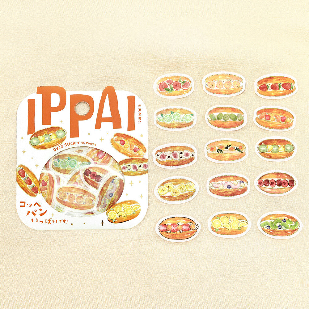 BGM Ippai Flake Stickers - Vol 4 - Lots of Cream Buns!
