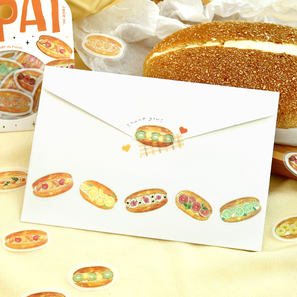 BGM Ippai Flake Stickers - Vol 4 - Lots of Cream Buns!