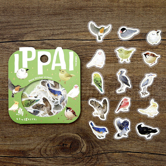 BGM Ippai Flake Stickers - Vol 4 - Full of Birds!