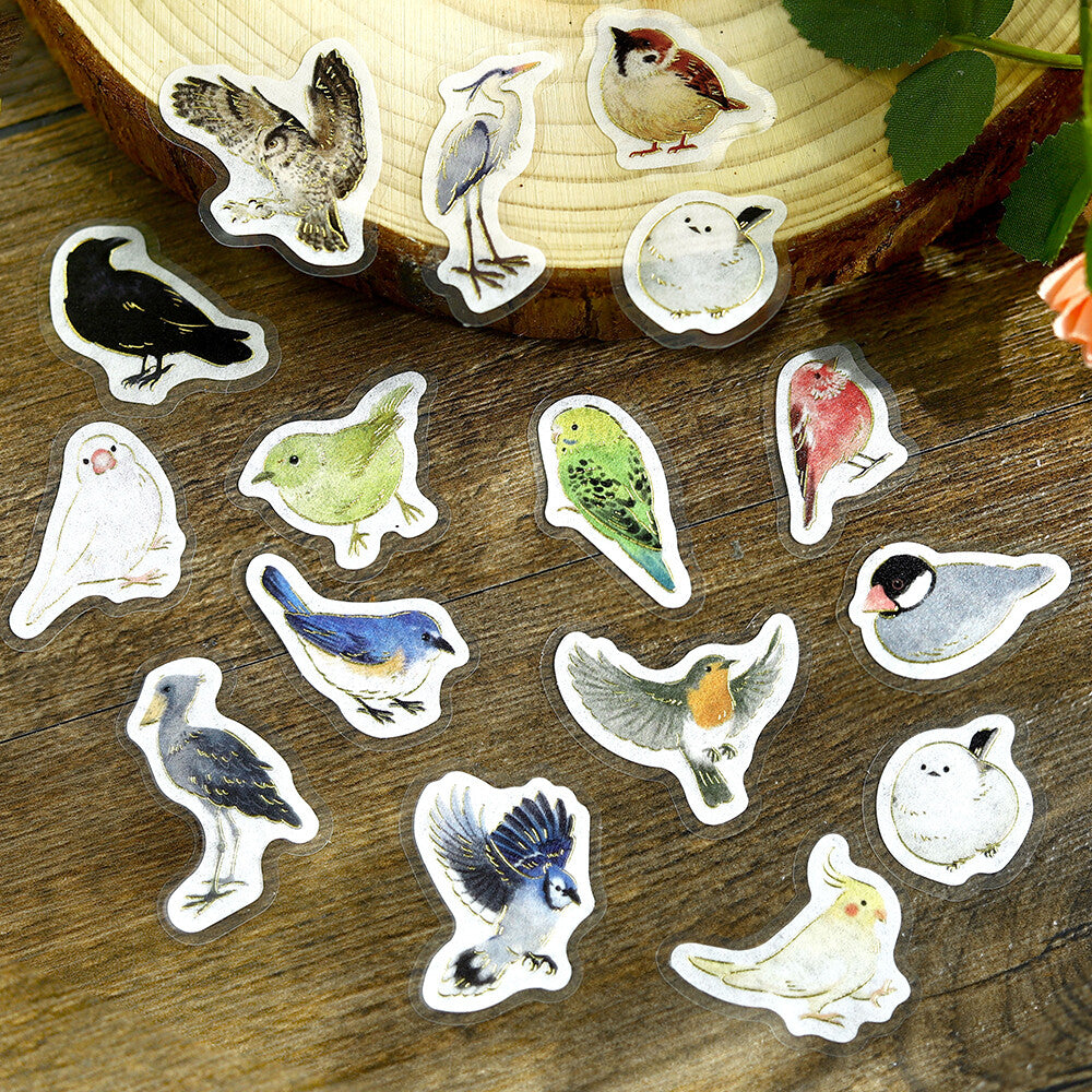 BGM Ippai Flake Stickers - Vol 4 - Full of Birds!