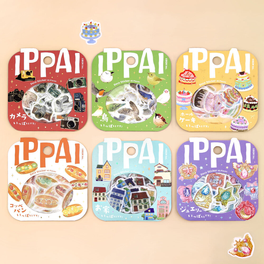 BGM Ippai Flake Stickers - Vol 4 - Full of Birds!