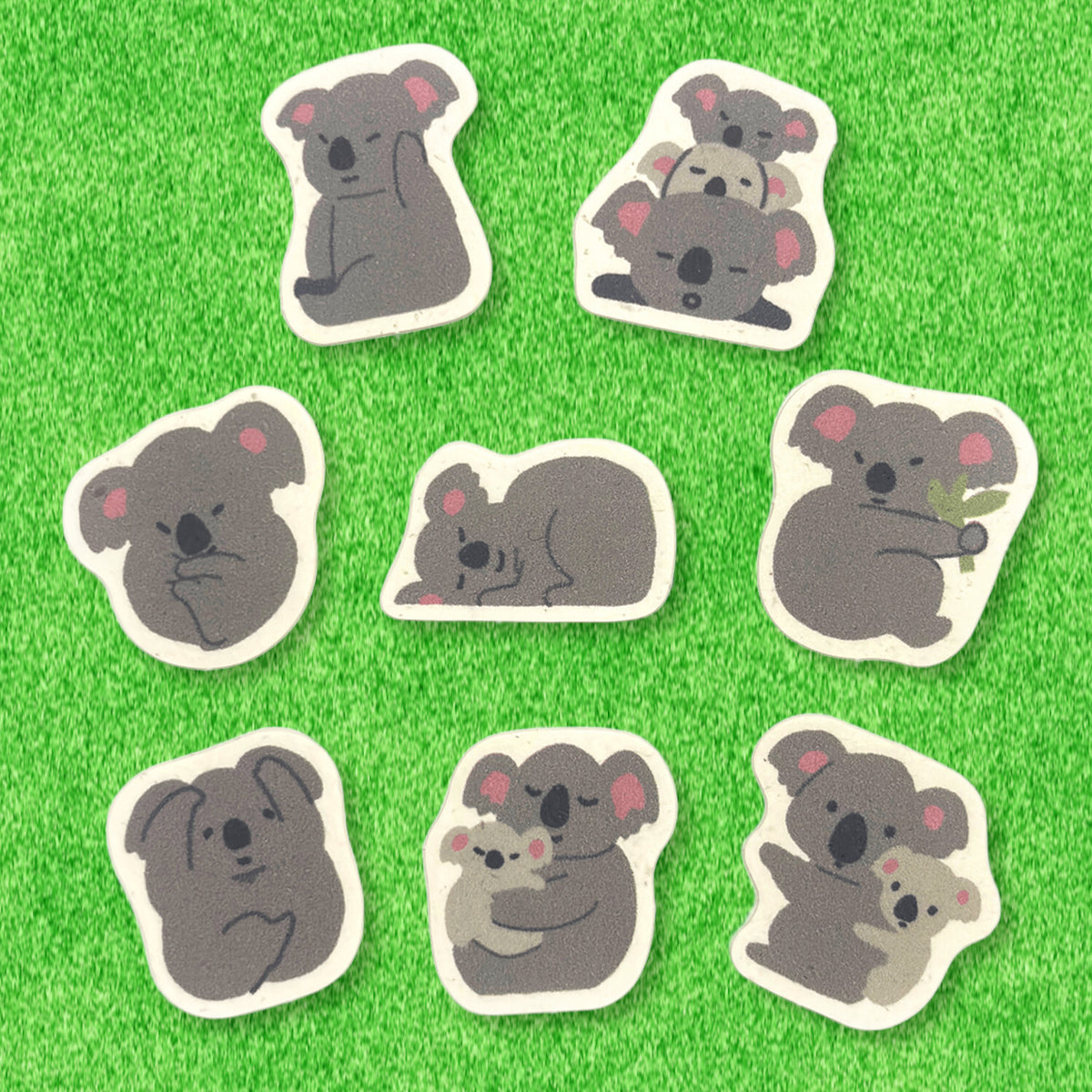 SEAL-DO Shinzi Katoh - Banana Paper Flake Stickers - Endangered Species - Koala