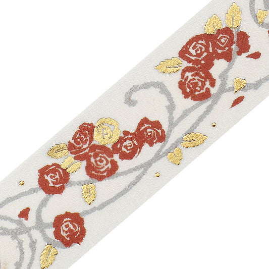 BGM - 20mm Washi Tape - Decorative Flower Study Series - Rose