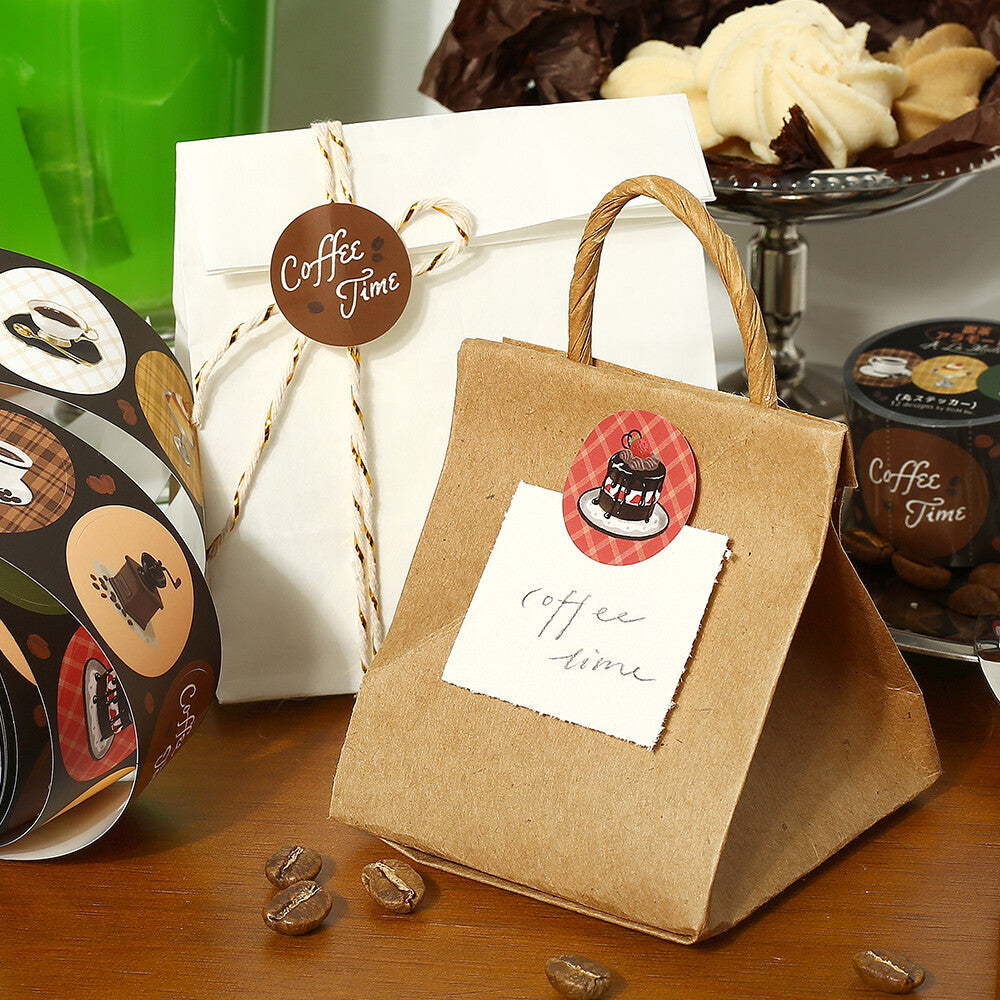 BGM - Round Sticker Roll - Cafe a la Mode