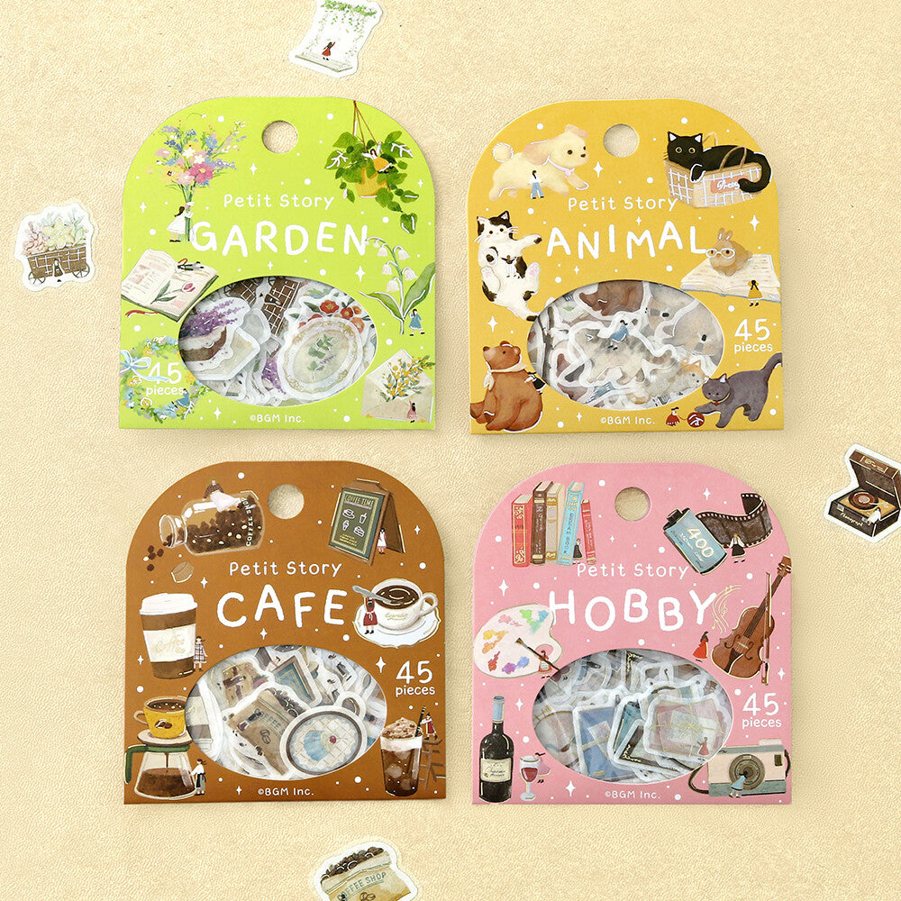 BGM - Flake Stickers - Petit Story - Garden