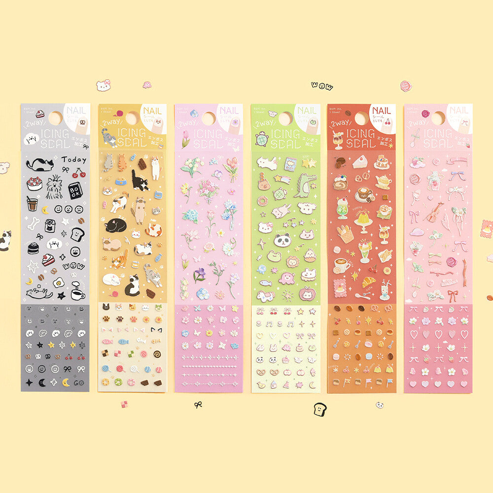 BGM - Icing Sticker Sheet - Relaxed Days