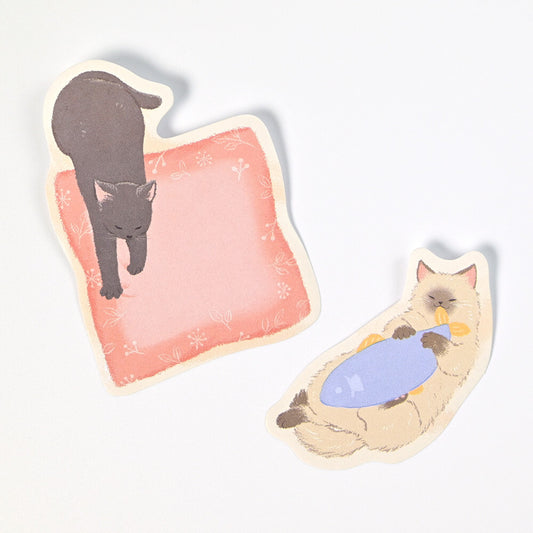NB Co. Ltd. - Die-Cut Sticky Notes - Nyantomo - Nenne