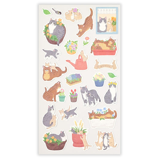 NB Co. Ltd. - Sticker Sheet - Nyantomo - Hananiwa