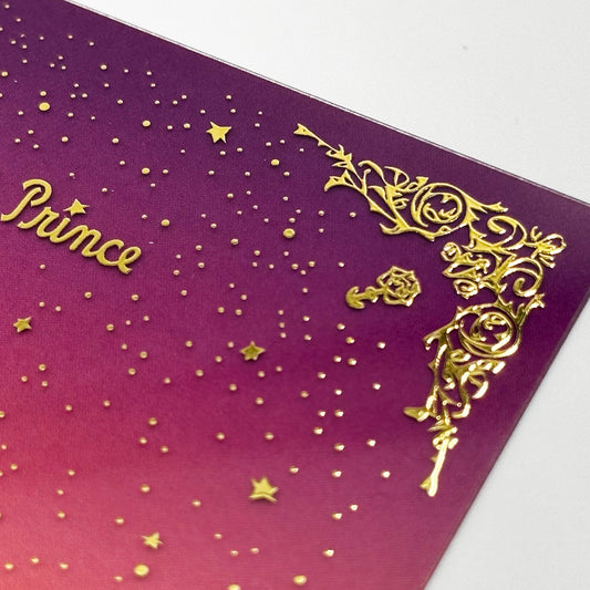 Rokkaku x Le Petit Prince - The Little Prince Clear Card - Sunset