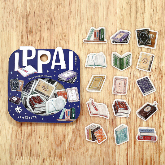 BGM Ippai Flake Stickers - Vol 5 - Lots of Books!