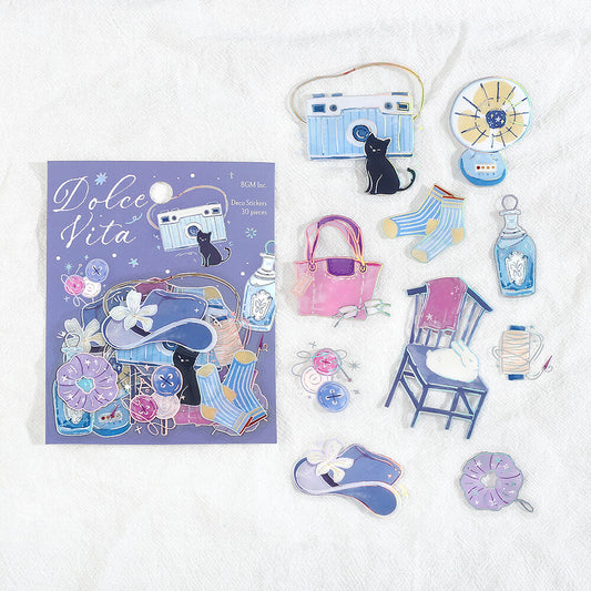 BGM - Clear Stickers - Dolce Vita - Fragments of Life
