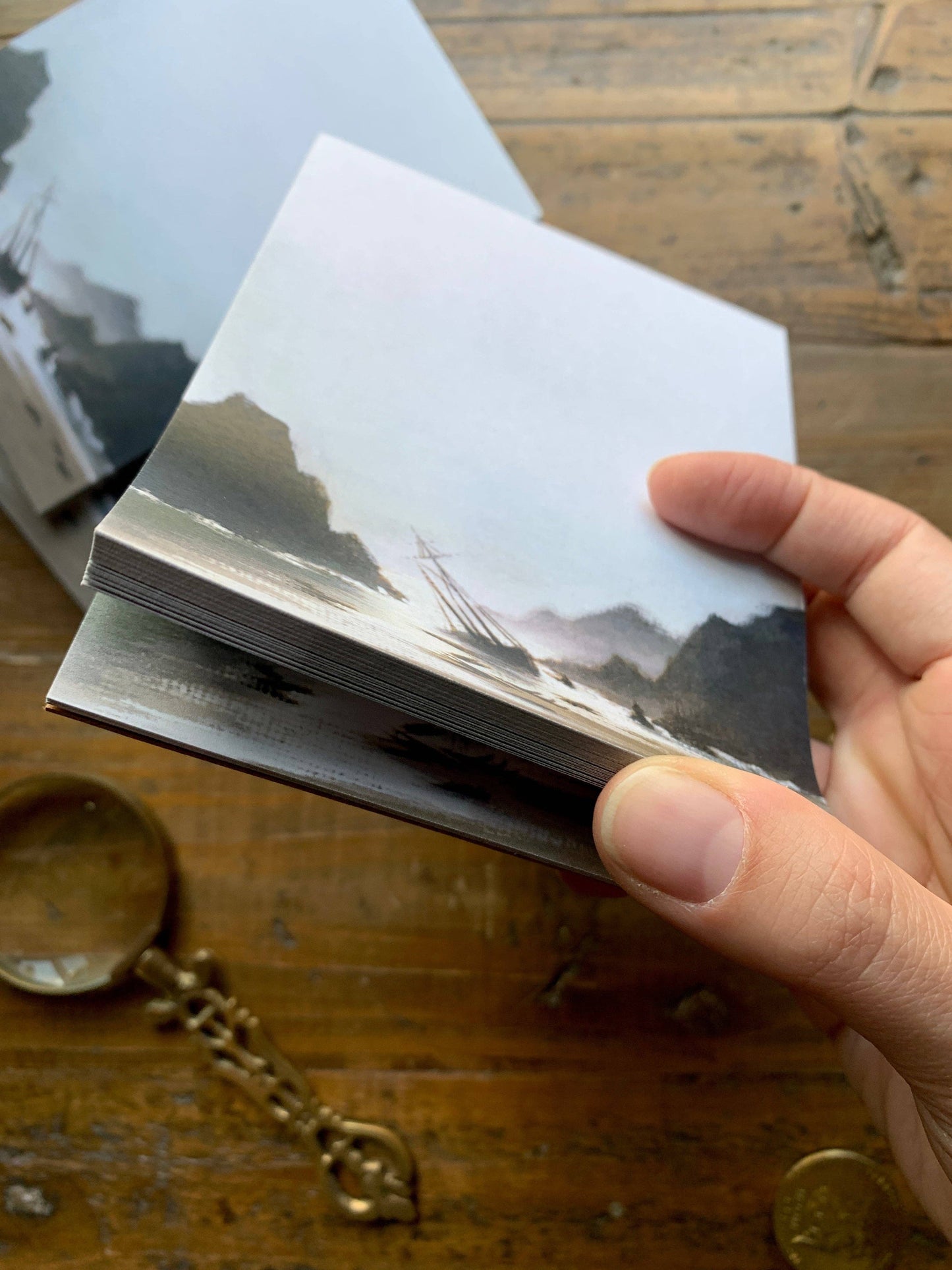 The Creeping Moon - Notepad - Shipwreck