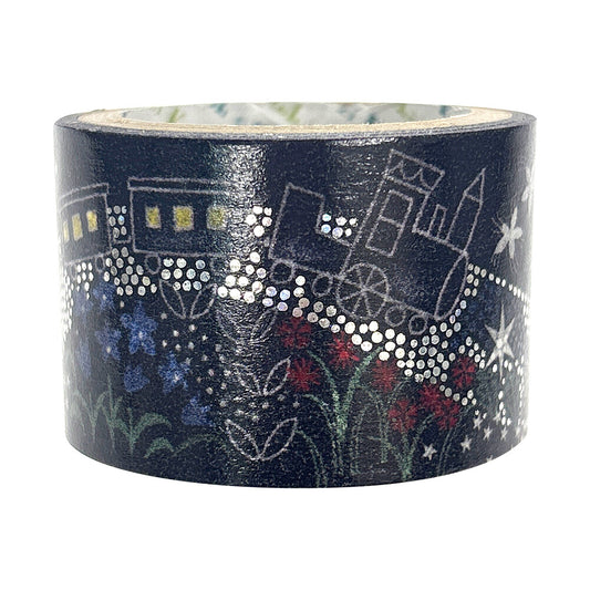 SEAL-DO Shinzi Katoh - 27mm Sparkling Washi Tape - Night on the Galactic Railroad 2
