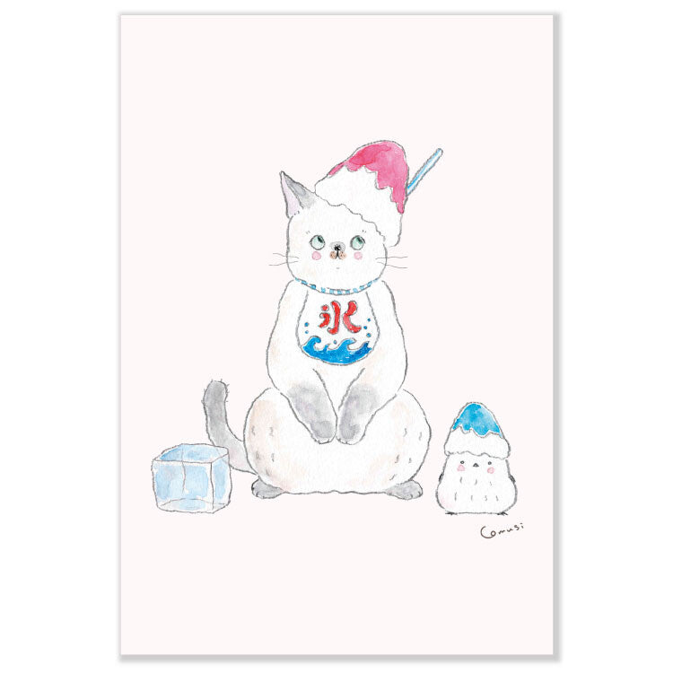 Active Corporation - Summer Limited - Postcard - Tocorocomugi - Shaved Ice