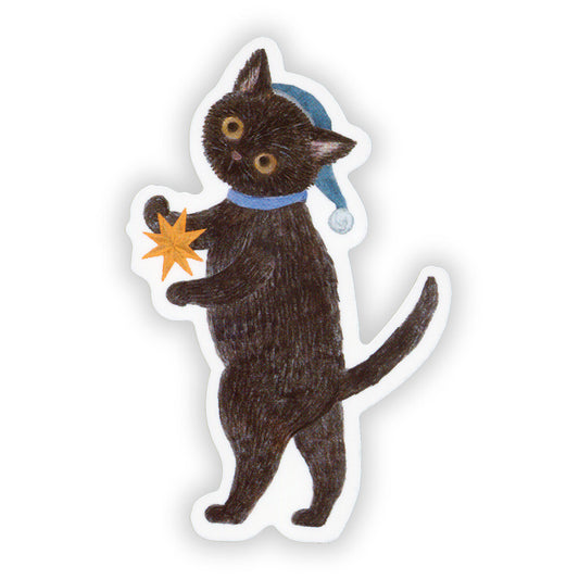 Ressa Panda Books Series - Die-Cut Sticker - A Story of the Cat Who Stays Up Late