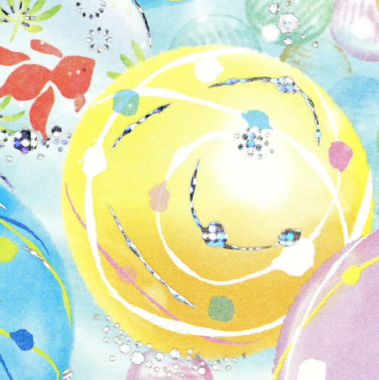 NB Co. Ltd. - Foil-Stamped Postcard - Glass Floats