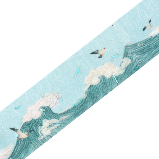 BGM - 20mm Washi Tape - Pieni Stitch - Small Sea