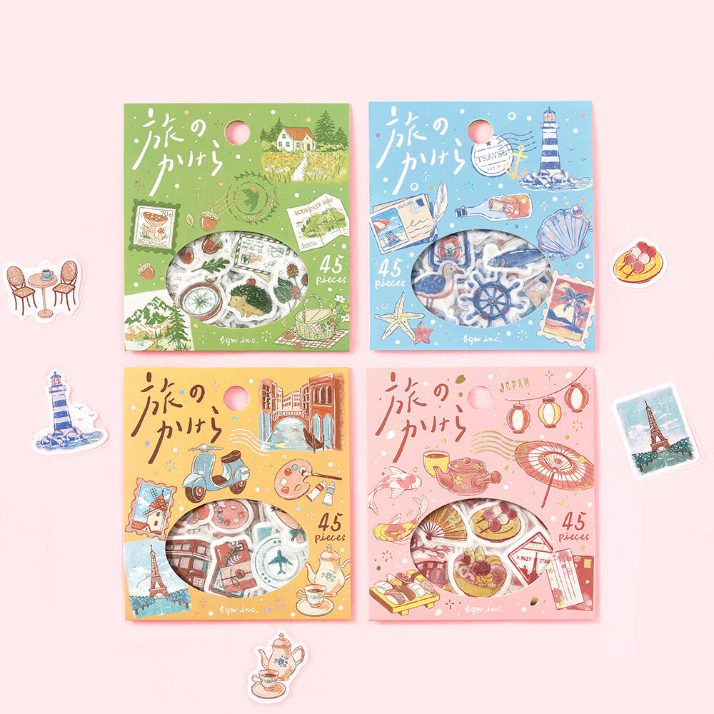 BGM - Flake Stickers - Fragments of a Journey - Around the World