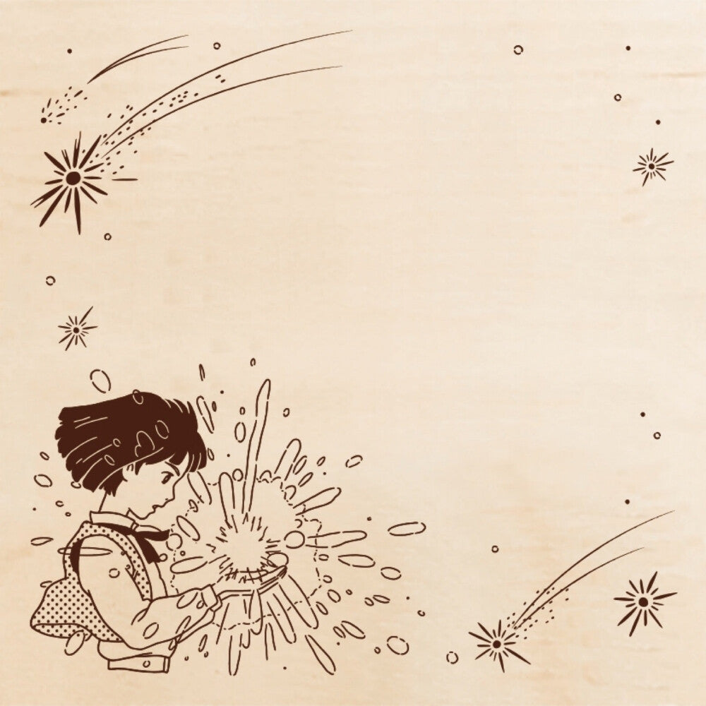 Beverly x Studio Ghibli - Movie Scene Stamps - Howl's Moving Castle