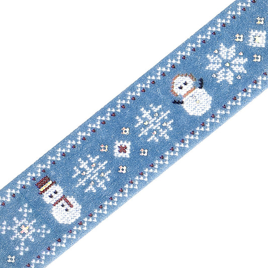 BGM - Winter Limited 15mm Washi Tape - Knitted Snowman