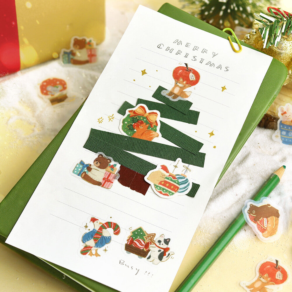 BGM - Christmas Limited Flake Stickers - The party is just around the corner!