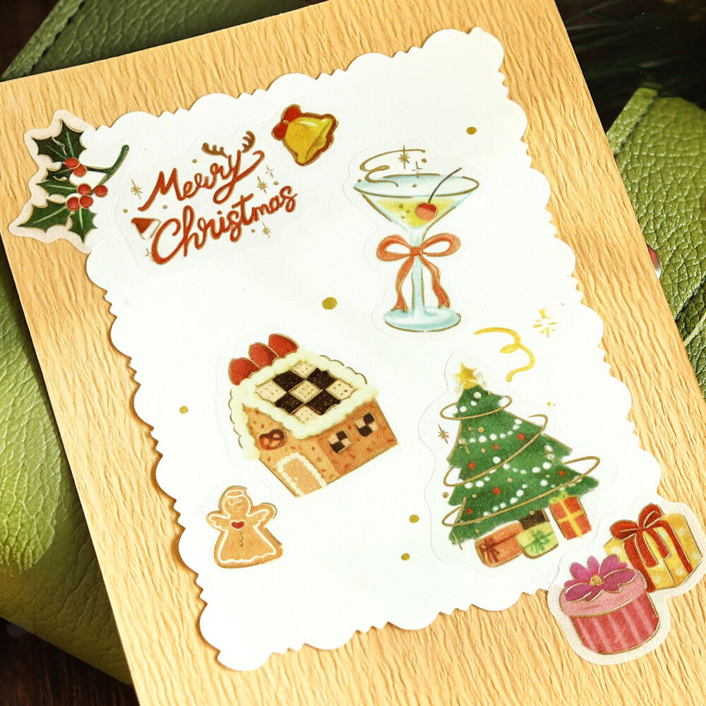BGM - Christmas Limited Flake Stickers - Christmas Collection
