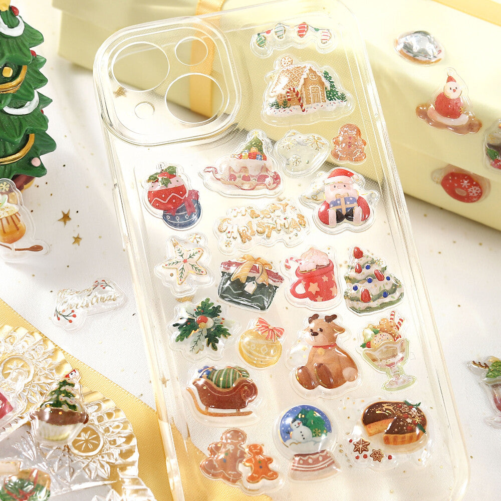 BGM - Christmas Limited Kyururun Stickers - Christmas Gift