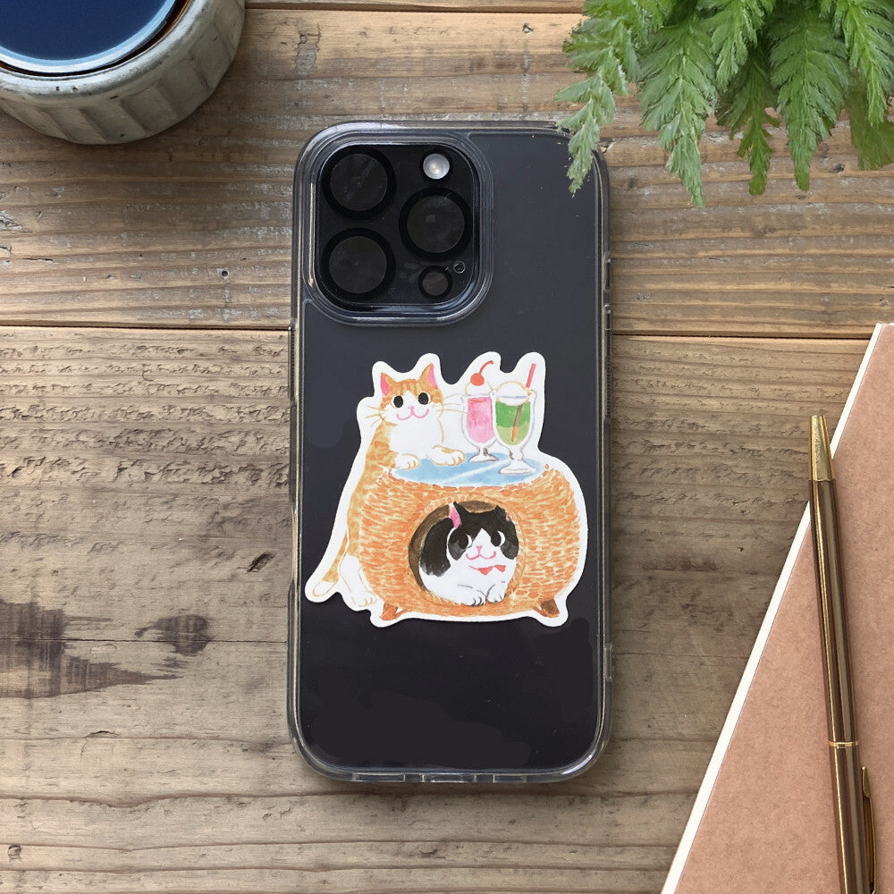 NB Co. Ltd. - Die-Cut Sticker - Nekorobi Cats - My House