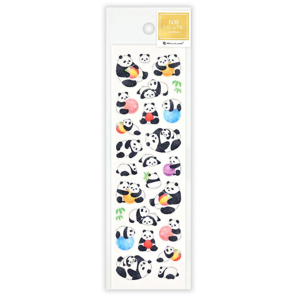 Pure Lame Seal Stickers - Pandas