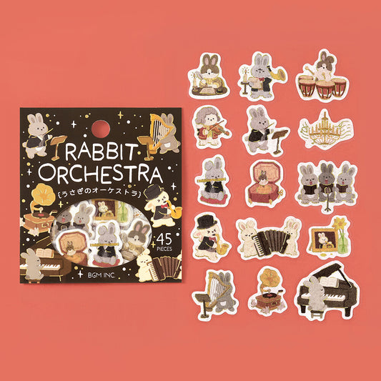 BGM - Flake Stickers - Animal Role-Playing - Rabbit Orchestra