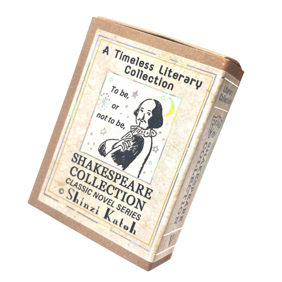 SEAL-DO Shinzi Katoh - Walking Through Literature Sparkling Flake Stickers - Shakespeare