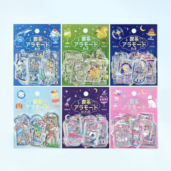 BGM - 3D Clear Stickers - Cafe à la Mode Traveling Window - Forest Window