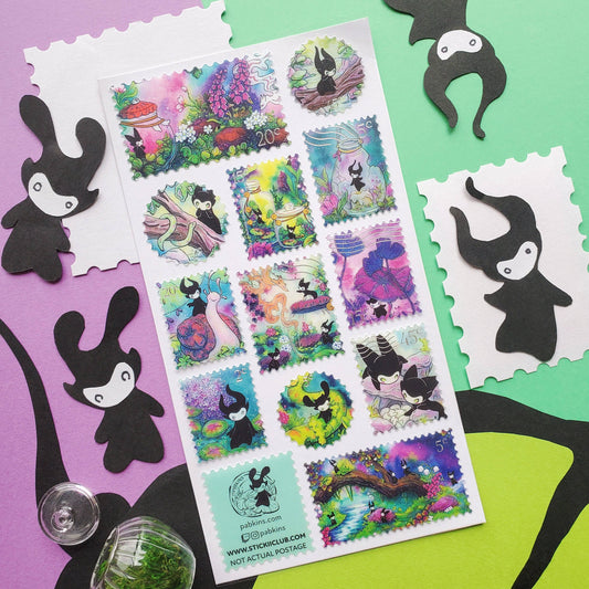 STICKII - Sticker sheet - Pabkins - Little Forest Spirits