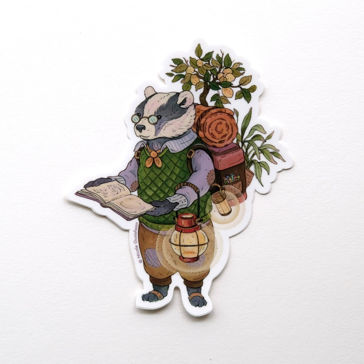 Nimasprout - Sticker - Badger Traveler