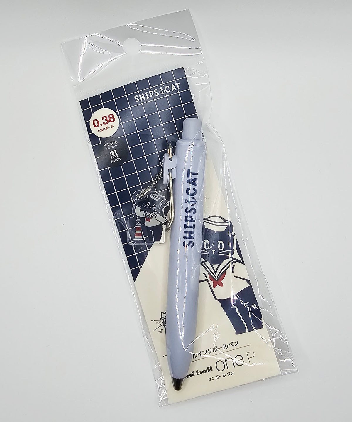 OB1TOY x Sanby x Uni-Ball One - Retro Post Limited Edition Pen Series - Ship's Cat