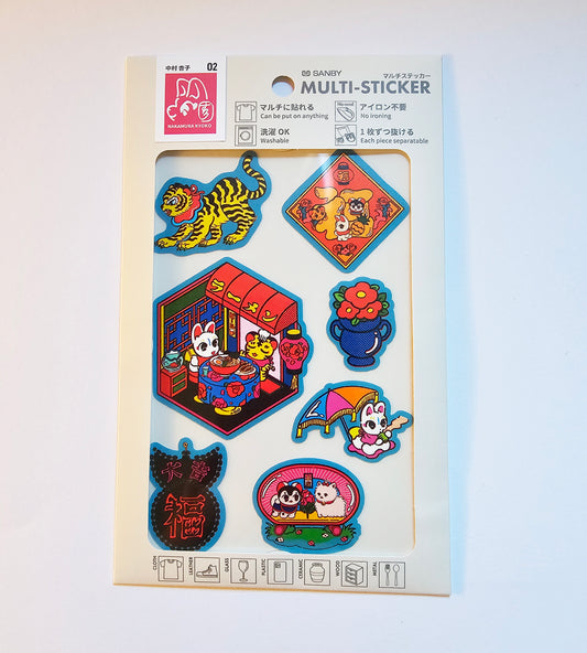 Sanby x Kyoko Nakamura - Multi-Stickers - Chinese Mood