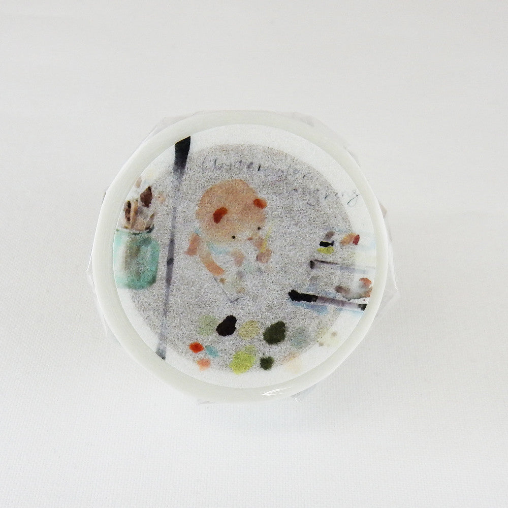 Round Top - Washi Tape - Liang Feng - The Bear's Life - Sketch