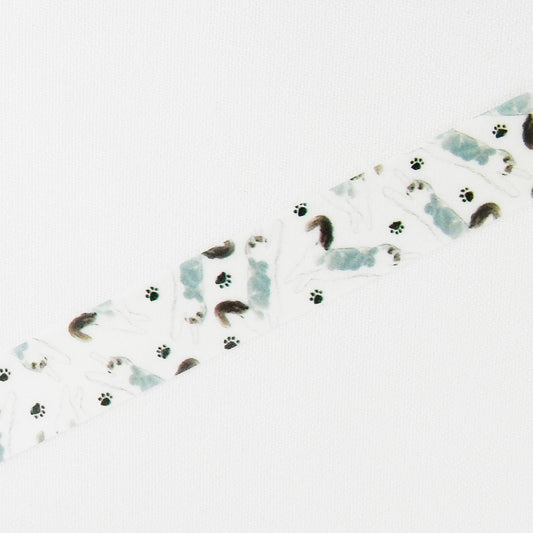 Round Top - Washi Tape - Hirano Toshiyuki - Jumping Cat