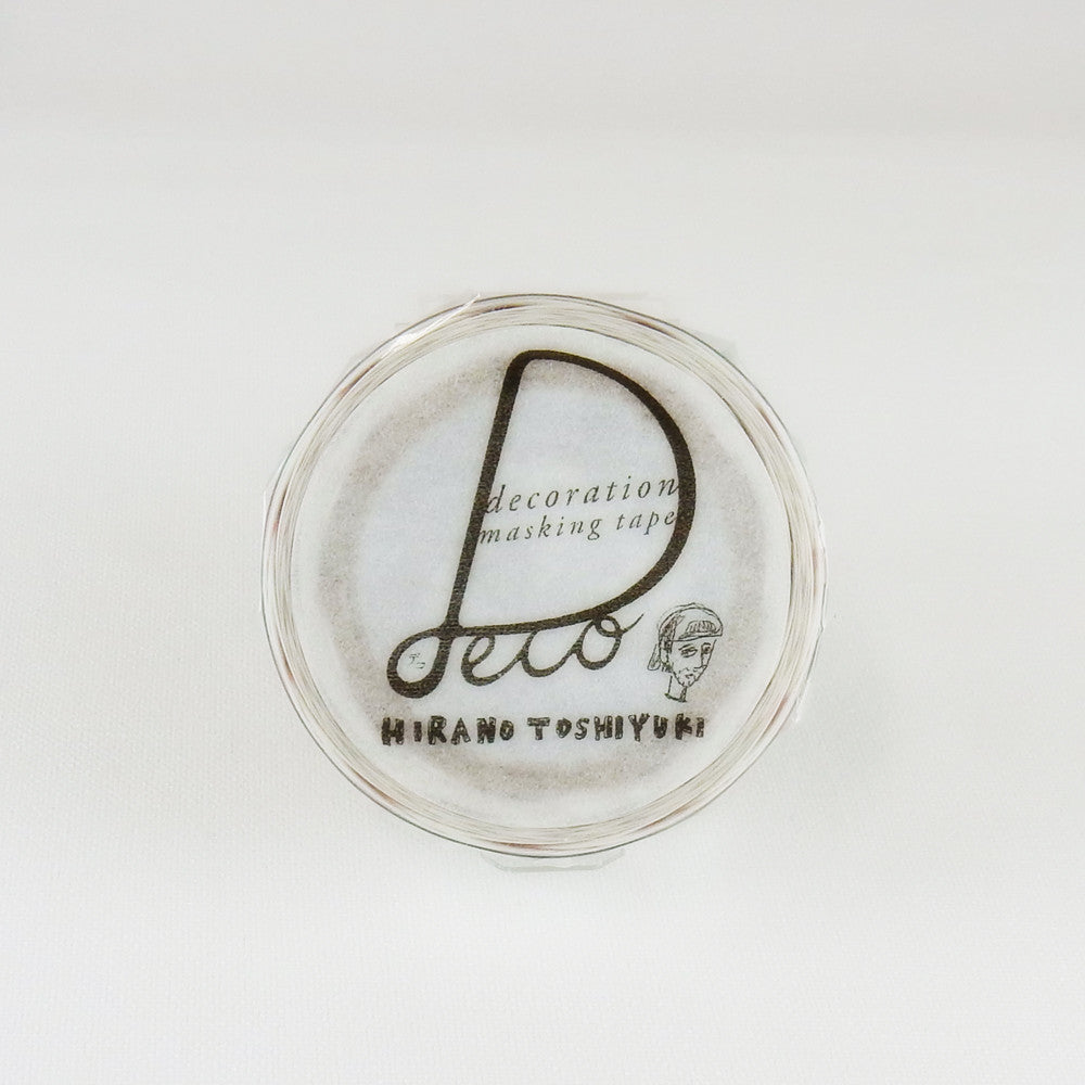 Round Top - Washi Tape - Hirano Toshiyuki - Pottery