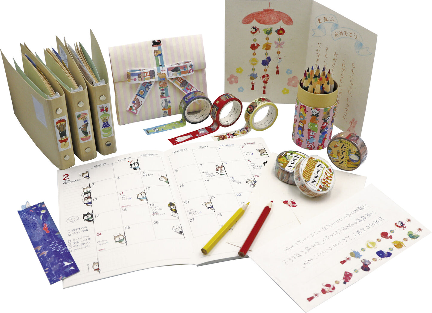 World Craft - Washi Tape - Dogs and Cats at Home