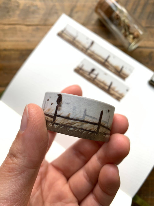 The Creeping Moon - Washi Tape - Harvest Crows